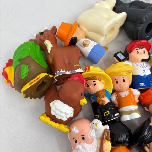 Fisher Price Little People Lot 19 Figures Zoo Farm Animals Mixed Replacements - Picture 7 of 12